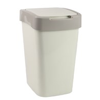 KOSZ DO ŚMIECI EURO ECRU/KAKAO 18L VK122067