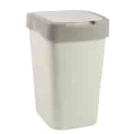 KOSZ DO ŚMIECI EURO ECRU/KAKAO 18L VK122067