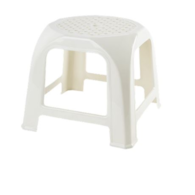 TABORET 31,5X31,5X27CM ECRU VK101064