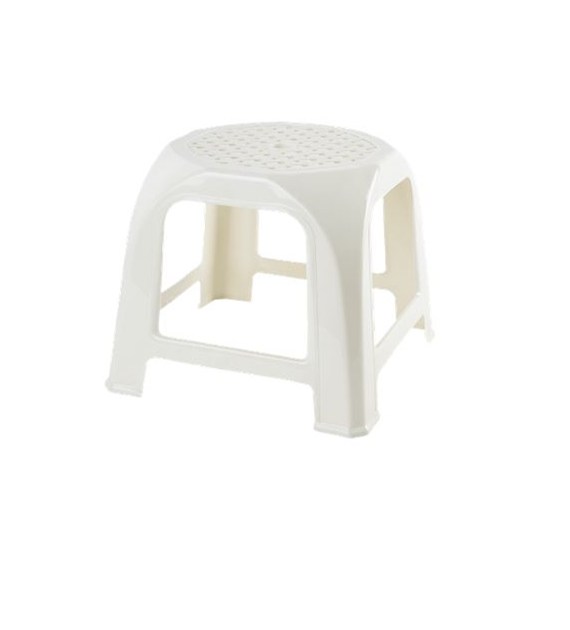 TABORET 31,5X31,5X27CM ECRU VK101064