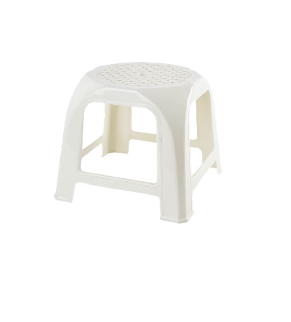 TABORET 31,5X31,5X27CM ECRU VK101064