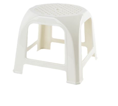 TABORET 31,5X31,5X27CM ECRU VK101064