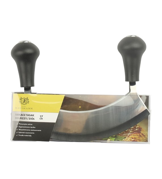SIEKACZ TASAK DO PIZZY/ZIÓŁ 17CM KH93