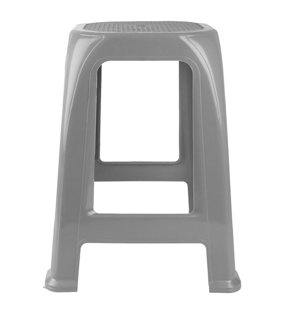 TABORET 36,5X36,5X46CM SZARY VK101063