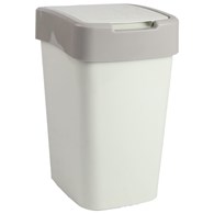 KOSZ DO ŚMIECI EURO ECRU/KAKAO 10L VK122066