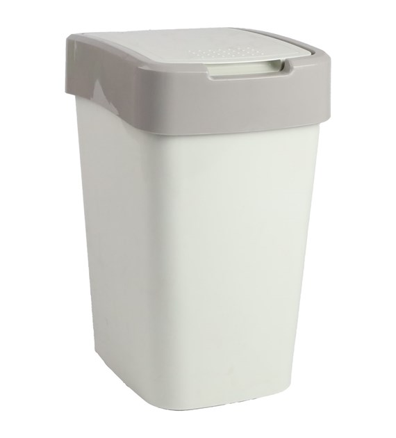 KOSZ DO ŚMIECI EURO ECRU/KAKAO 10L VK122066