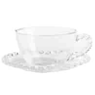 KPL FILIŻANKA ZE SPODKIEM AMORA 200ML S08195XX