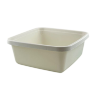 MISKA KWADRATOWA 14L ECRU VK121044