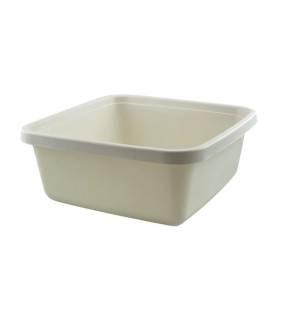 MISKA KWADRATOWA 14L ECRU VK121044