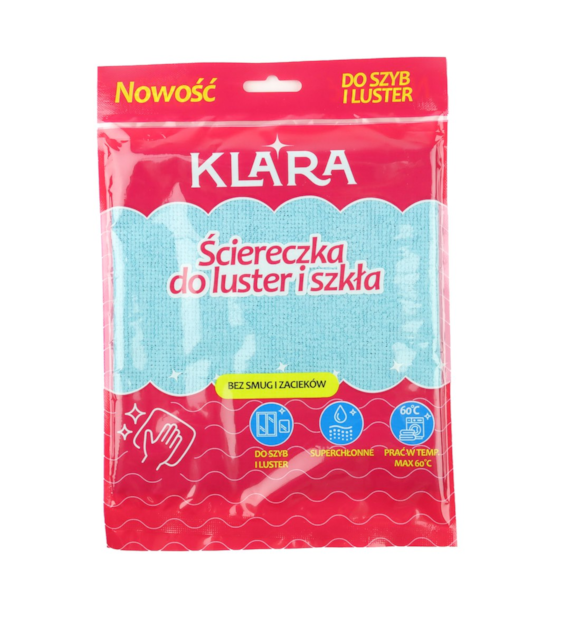 KLARA ŚCIERECZKA DO LUSTER I SZKŁA JCV-001