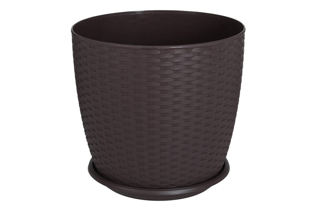 DONICZKA RATTAN BRĄZ 24X22CM VK114058