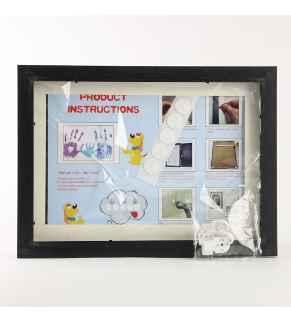 RAMKA OTWIERANA NA RYSUNKI CZARNA DF-1-BLACK