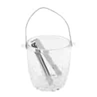 SZKLANE WIADERKO DO LODU 13x13CM 25KA-715