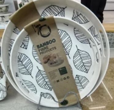 TACA Z WŁÓKNA BAMBUSOWEGO 35CM 25KA-760-2