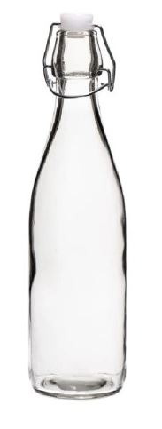 BUTELKA SZKLANA Z KORKIEM 250ML 25KC-514