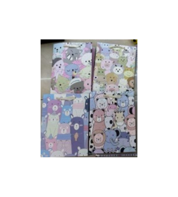 TORBA PREZENTOWA PAPIEROWA 17,5x24x8CM 25KB-1160-1