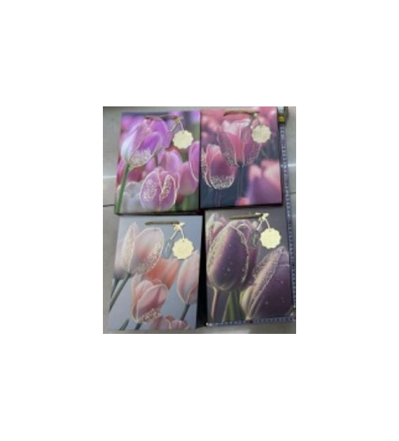 TORBA PREZENTOWA PAPIEROWA 17,5x24x8CM 25KB-1161-1