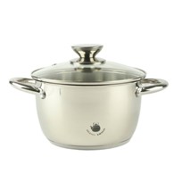 GARNEK STALOWY LEON 18CM 2,1L SILE2-2966