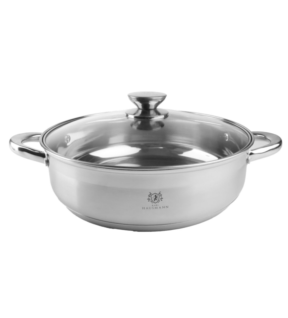 GARNEK STALOWY SOLID 5,2L Z/P 28CMX8,5CM KLH4-3543