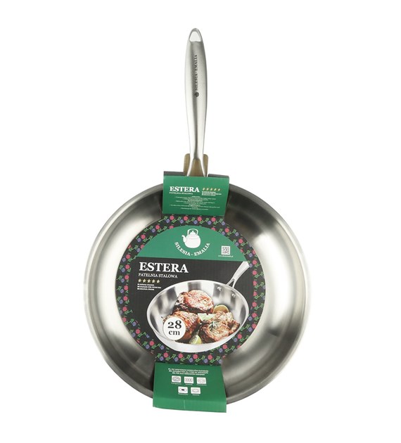 PATELNIA STALOWA ESTERA 28CM SILE4-28