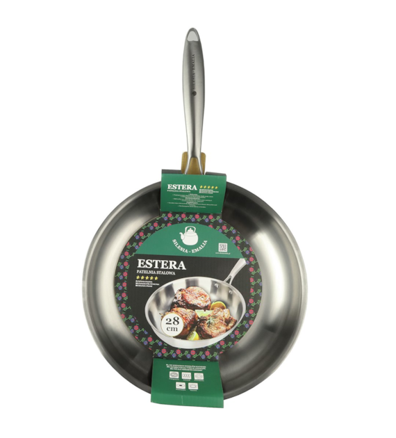 PATELNIA STALOWA ESTERA 28CM SILE4-28