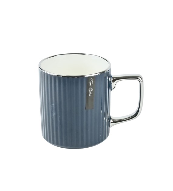 KUBEK PORCELANOWY 370ML GRANATOWY N241508G