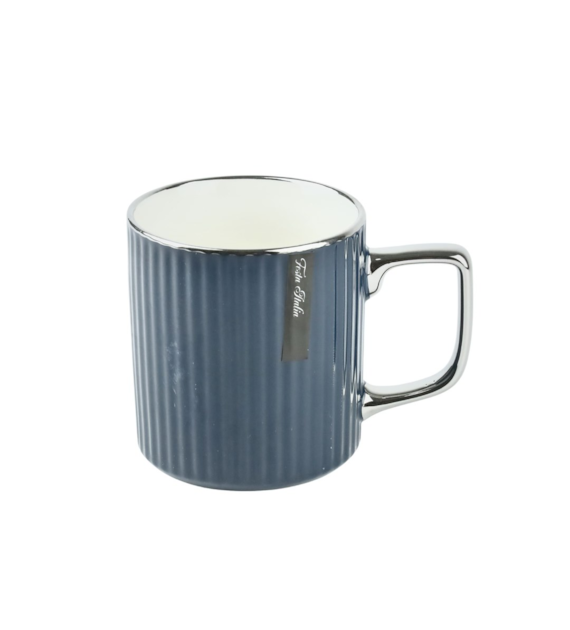 KUBEK PORCELANOWY 370ML GRANATOWY N241508G