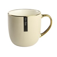 KUBEK PORCELANOWY 400ML BEŻ N231127B