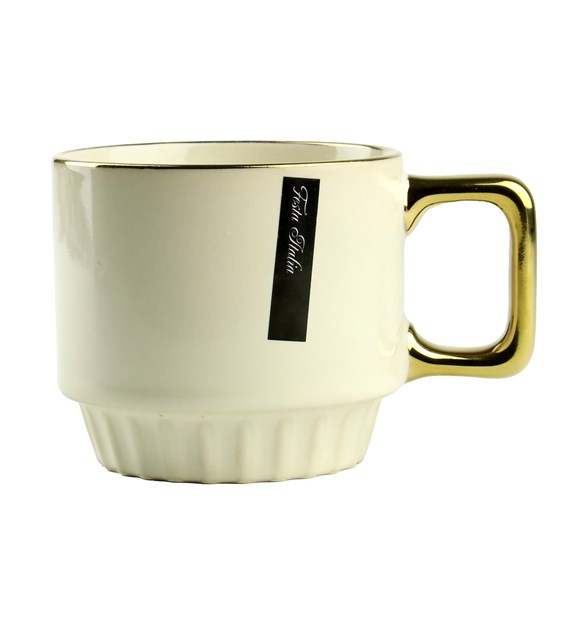 KUBEK PORCELANOWY 320ML KREMOWY N231801K