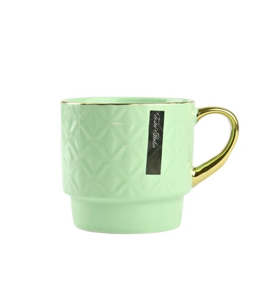 KUBEK PORCELANOWY 340ML PISTACJA N241401P