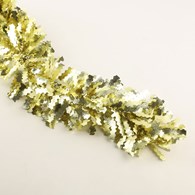 ŁAŃCUCH CHOINKOWY ZŁOTY 9CM DŁ. 2M 25KC919