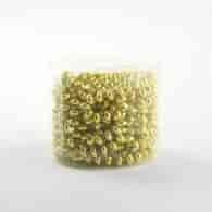 ŁAŃCUCH CHOINKOWY KORALIKI ZŁOTY 4M 25KC886