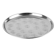 TACA STALOWA OKRĄGŁA 30CM KHK4946