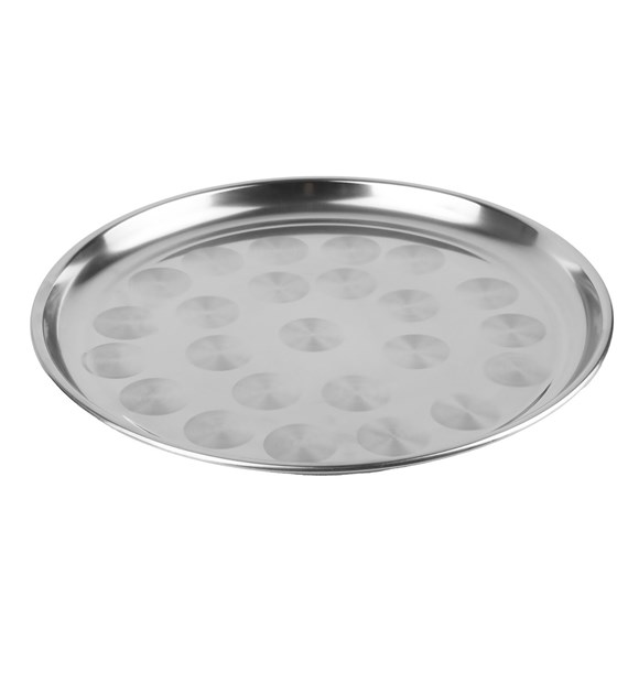 TACA STALOWA OKRĄGŁA 30CM KHK4946