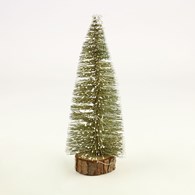 CHOINKA NA PNIU ŚWIECĄCA OZDOBA 20CM 25KC822