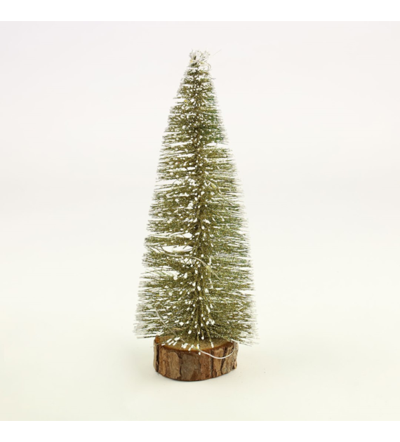 CHOINKA NA PNIU ŚWIECĄCA OZDOBA 20CM 25KC822