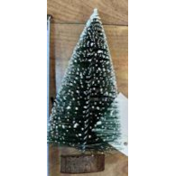 CHOINKA NA PNIU OZDOBA 15CM 25KC824