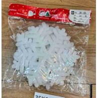 KPL 6SZT OZDOBA CHOINK. PŁATEK ŚNIEGU 16CM 25KC870