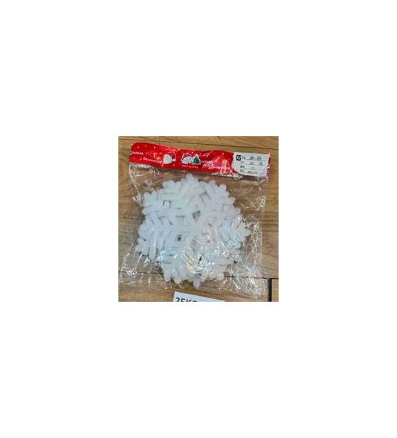 KPL 6SZT OZDOBA CHOINK. PŁATEK ŚNIEGU 16CM 25KC870