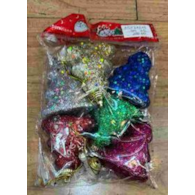 KPL BOMBEK CHOINKA 6SZT MIX KOLOR 6CM 25KC872