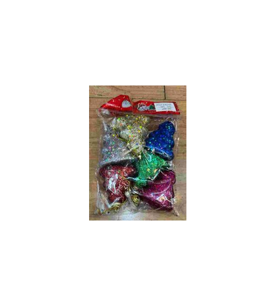 KPL BOMBEK CHOINKA 6SZT MIX KOLOR 6CM 25KC872