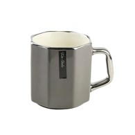 KUBEK PORCELANOWY 370ML CIEMNY SZARY N231313CSZ