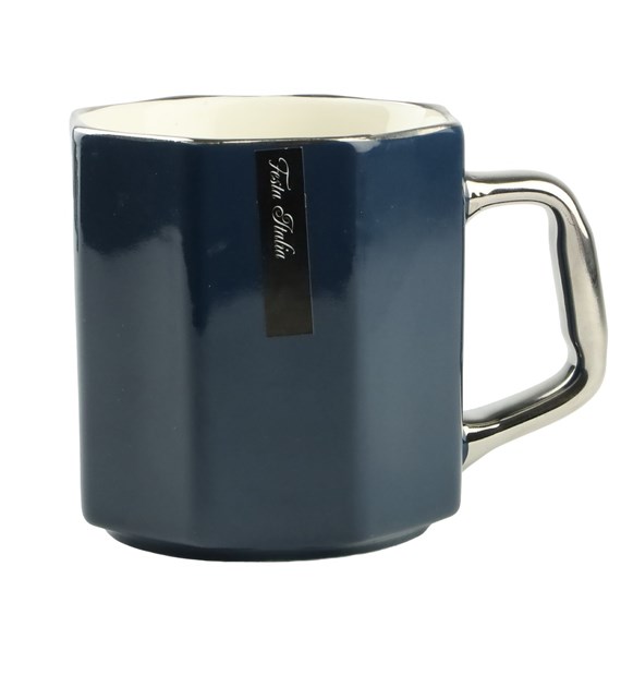 KUBEK PORCELANOWY 370ML GRANATOWY N231313G