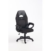 FOTEL GRACZA VESPER SZARY 5623