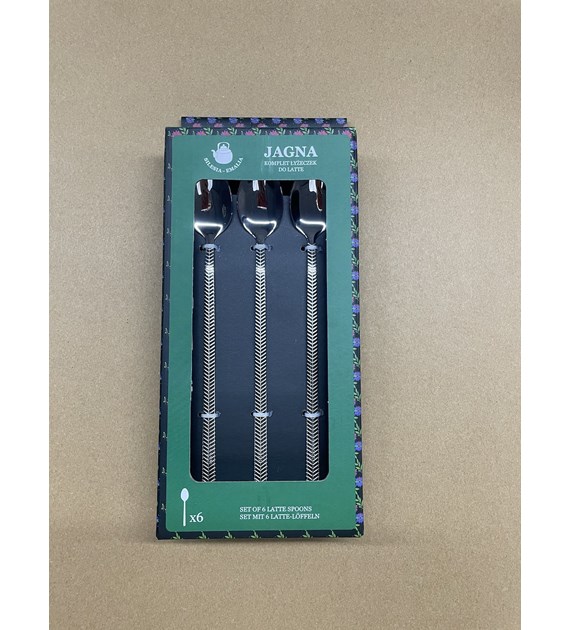 KPL.LYŻECZEK LATTE JAGNA 6SZT SREBRNE SILE6087