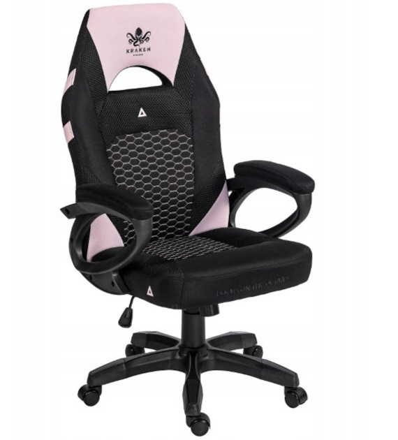 FOTEL GRACZA VESPER RÓŻOWY 5623