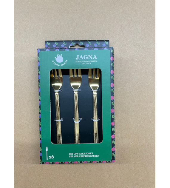 KPL.WIDELCZYKÓW DO CIASTA JAGNA 6SZTZŁOTE SILE6131