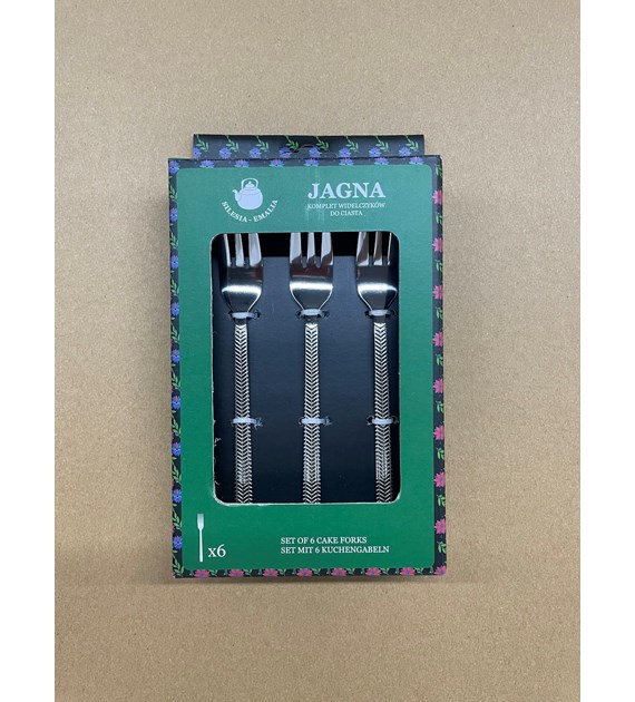 KPL.WIDELCZYKÓW DO CIASTA JAGNA 6SZTSREBR SILE6186