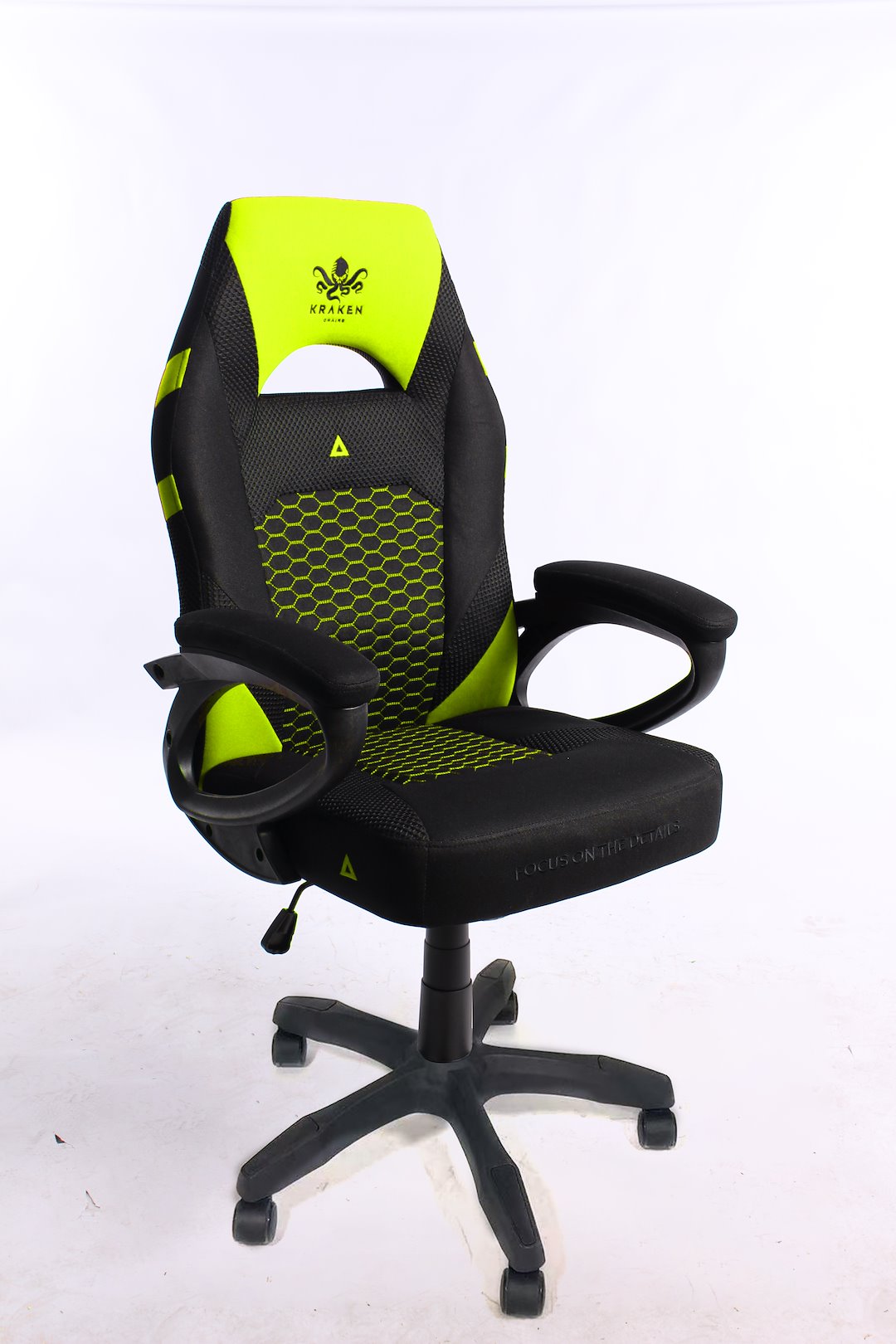FOTEL GRACZA VESPER ZIELONY 5623