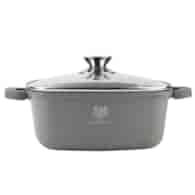 ALUMINIOWY GARNEK KWADR. Z/P GRANT 4,4L 24CM KH12